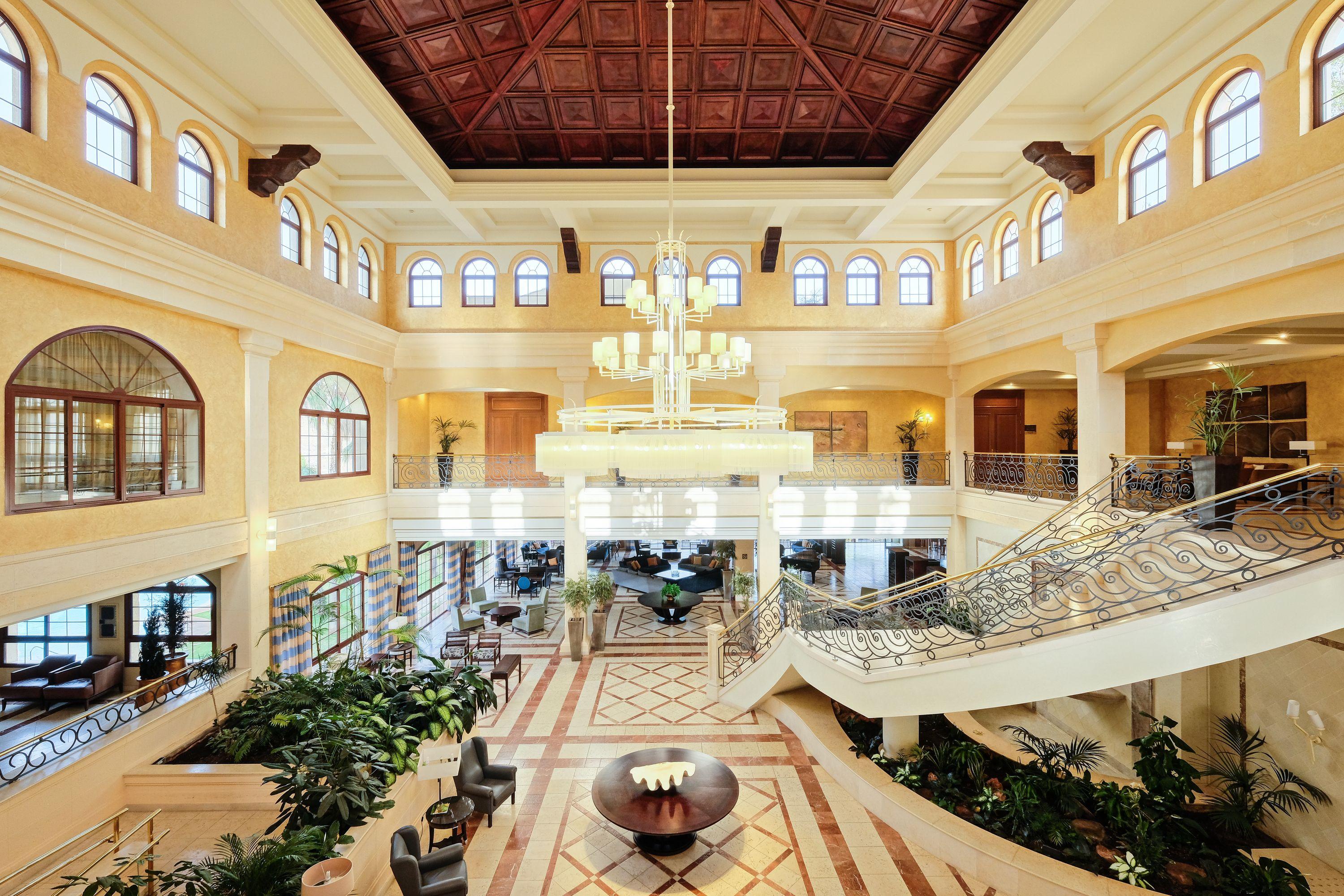Hotel Envia Almeria Spa & Golf Агвадульсе Экстерьер фото Lobby
